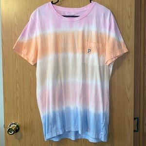 Victoria’s Secret PINK Large Tie Dye Tee